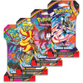 Pokémon TCG Chaos Rising sleeved booster pack designs