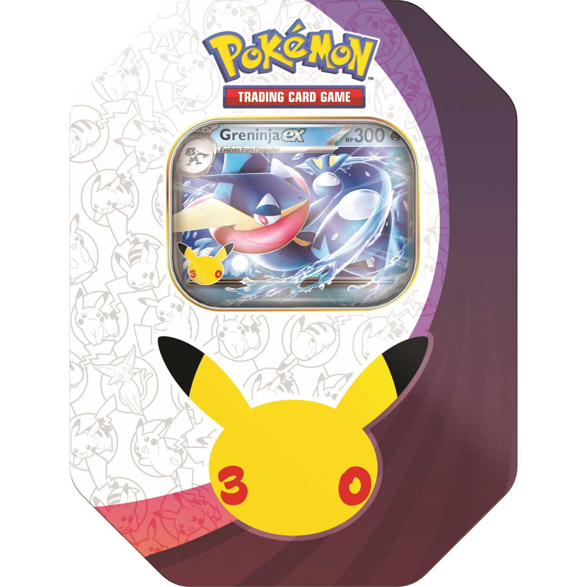Pokémon TCG 30th Celebration ex Tin - design supplied at random